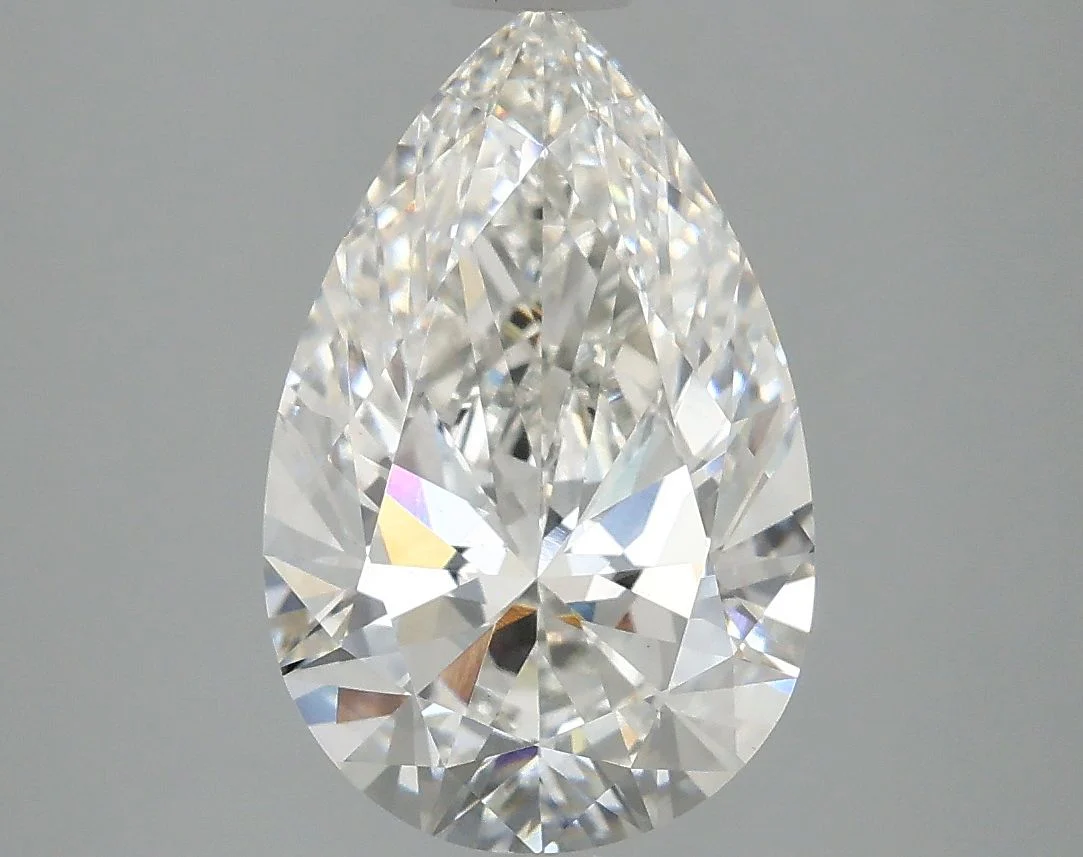 3.09 ct. F/VS1 Pear Lab Grown Diamond