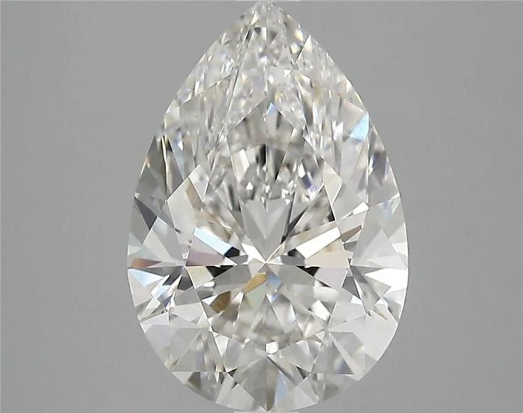 3.09 ct. F/VS1 Pear Lab Grown Diamond
