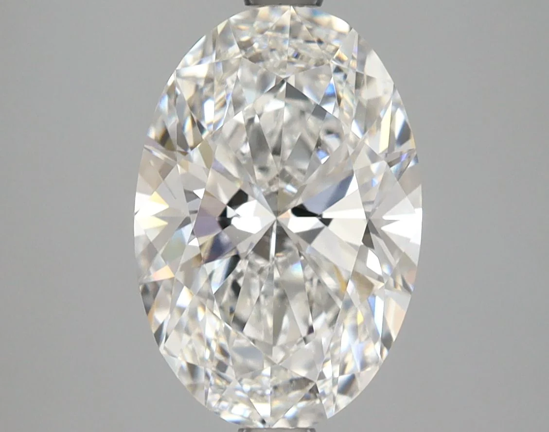3.09 ct. F/VVS2 Oval Lab Grown Diamond