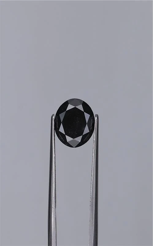 3.10 ct. Fancy Black/VVS2 Oval Diamond
