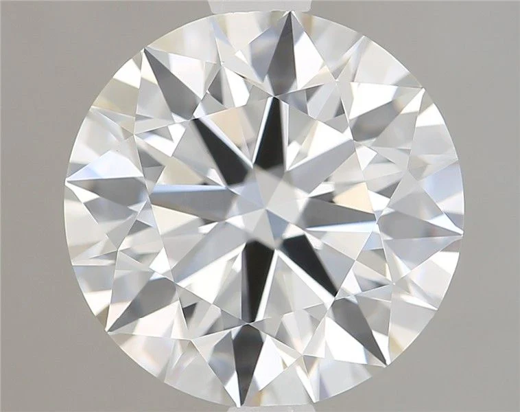 3.12 ct. F/VVS2 Round Lab Grown Diamond
