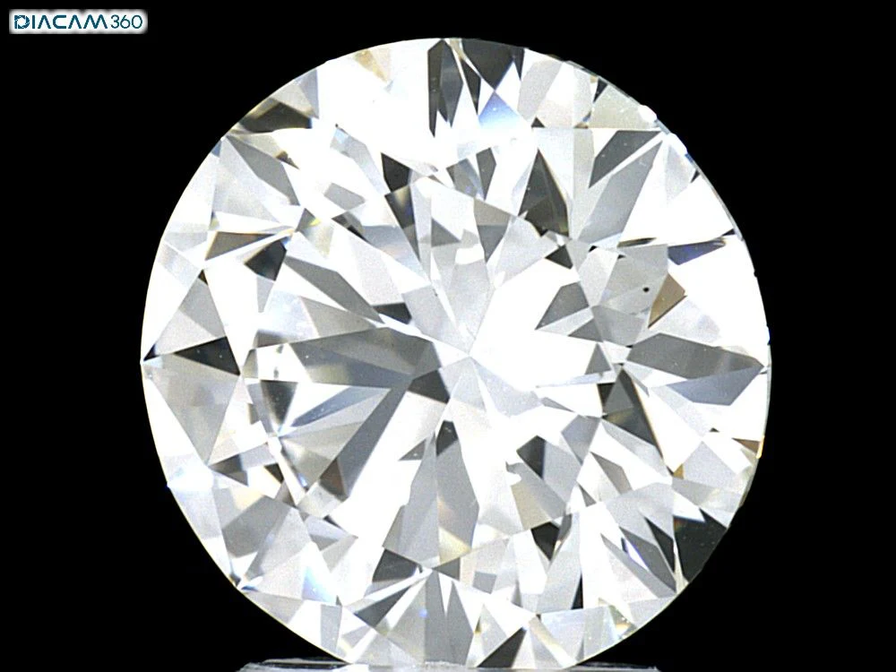 3.17 ct. I/VS1 Round Diamond