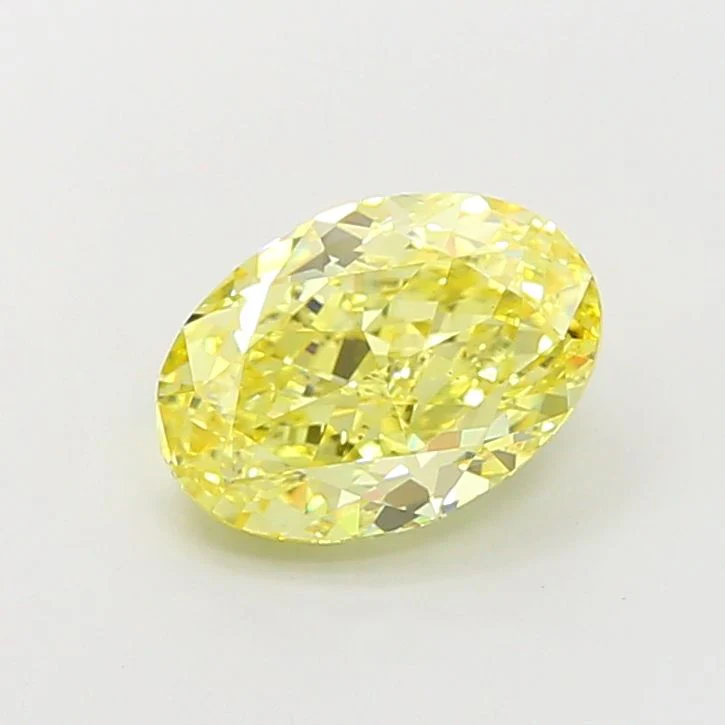 3.25 ct. Fancy Intense Yellow/VS2 Oval Lab Grown Diamond