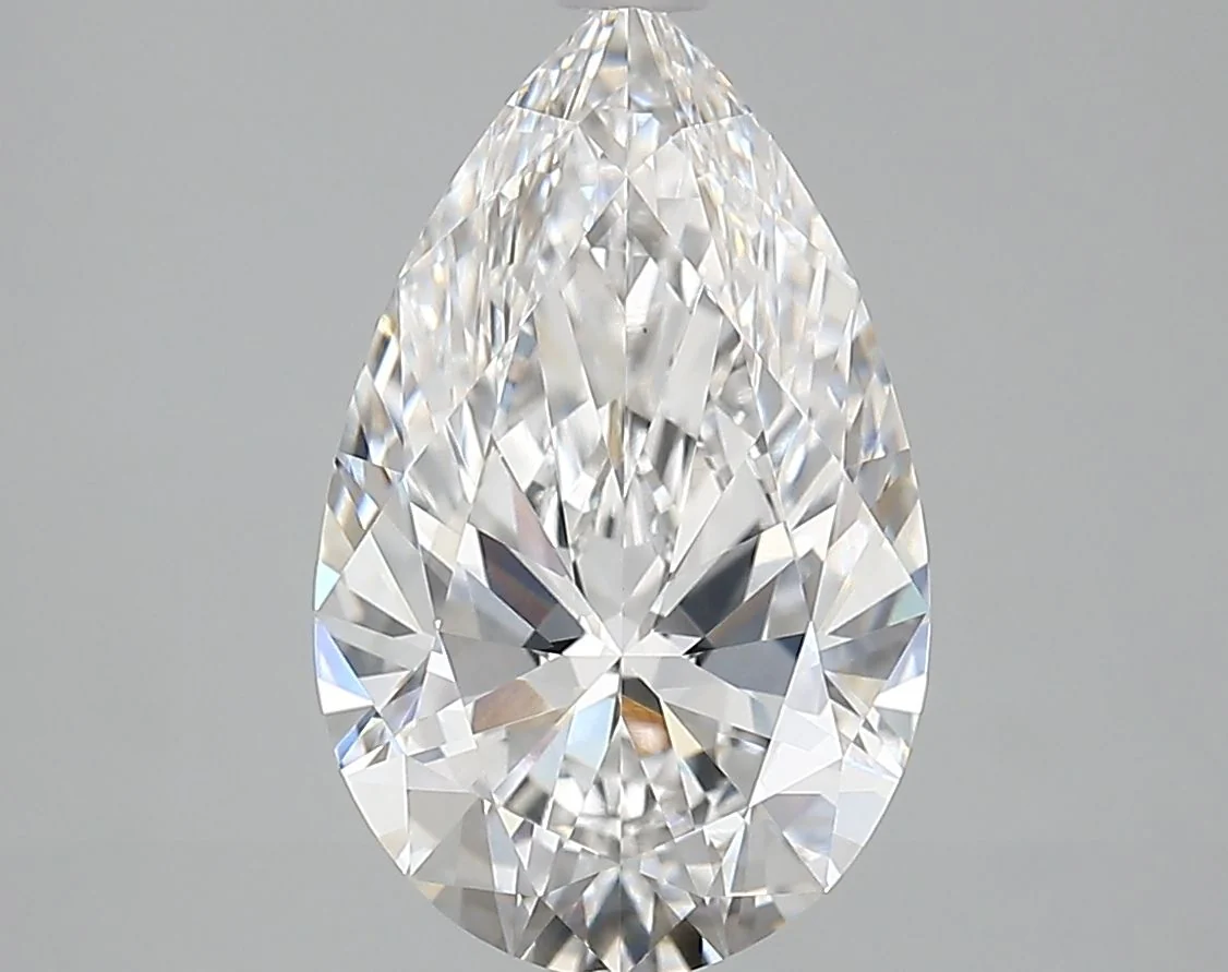 3.29 ct. E/VVS2 Pear Lab Grown Diamond