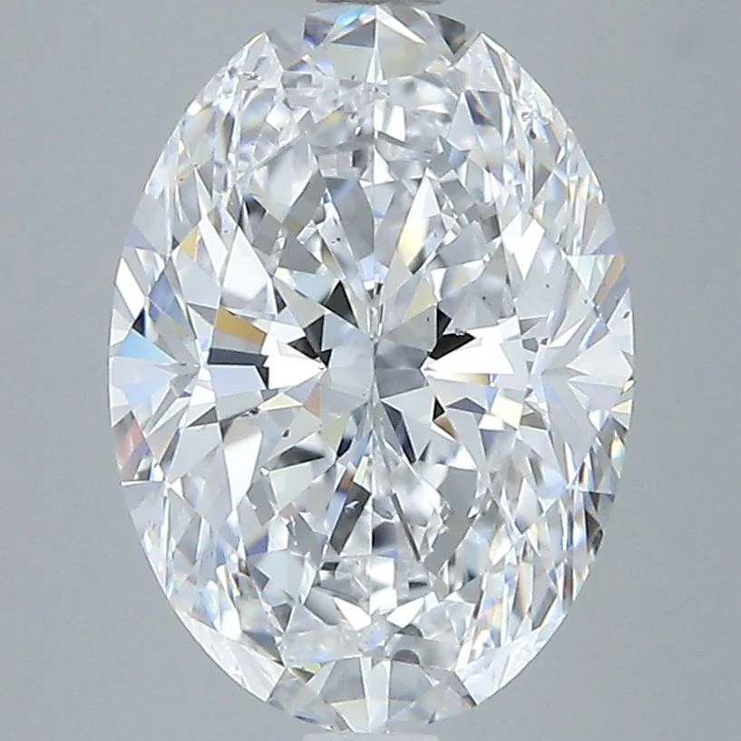 3.30 ct. D/SI1 Oval Diamond