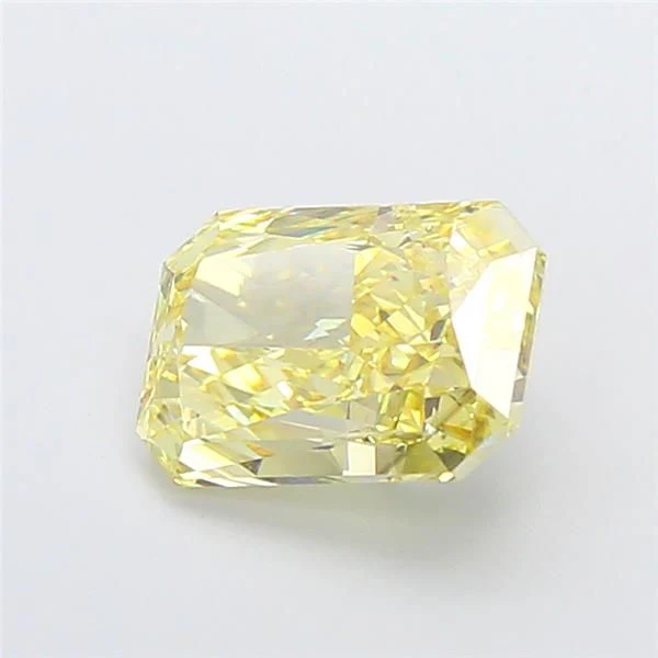 3.43 ct. Fancy Intense Yellow/VVS2 Radiant Lab Grown Diamond
