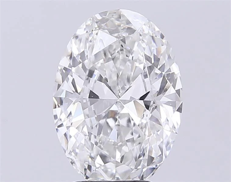 3.49 ct. F/VS1 Oval Lab Grown Diamond