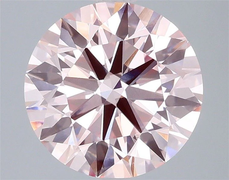 3.50 ct. Fancy Intense Pink/VS1 Round Lab Grown Diamond