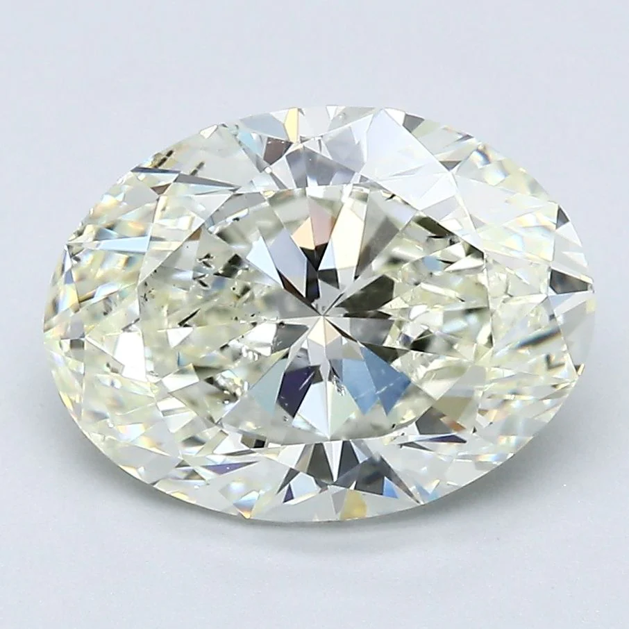 3.50 ct. K/SI2 Oval Diamond