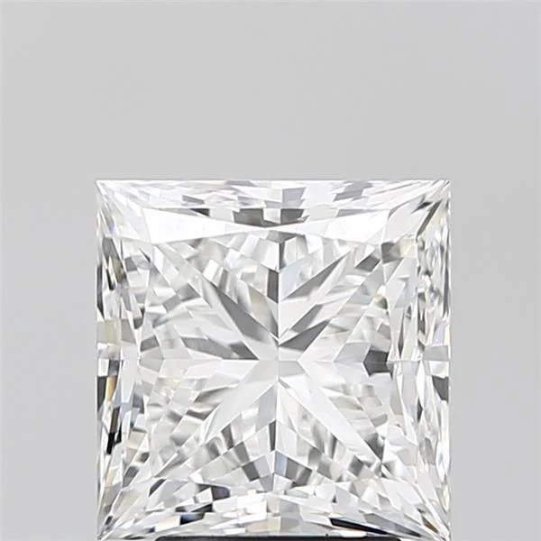 3.51 ct. F/VVS2 Princess Lab Grown Diamond