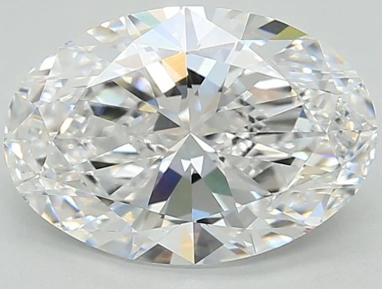 3.52 ct. D/VS1 Oval Lab Grown Diamond