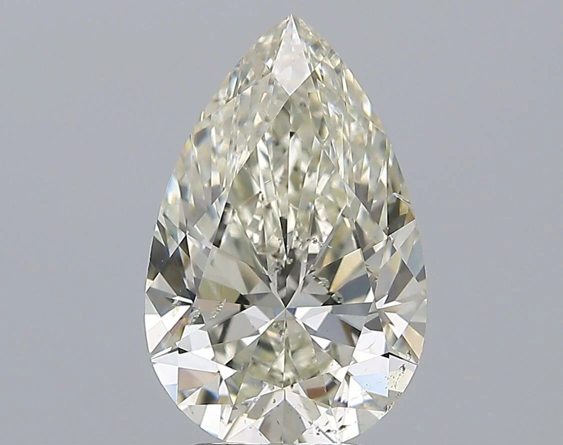 3.52 ct. K/SI2 Pear Diamond