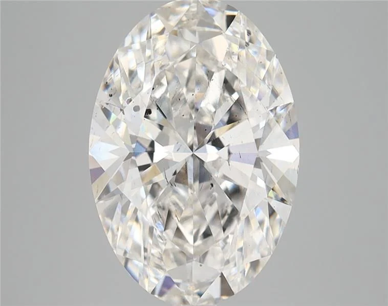 3.60 ct. F/SI1 Oval Lab Grown Diamond