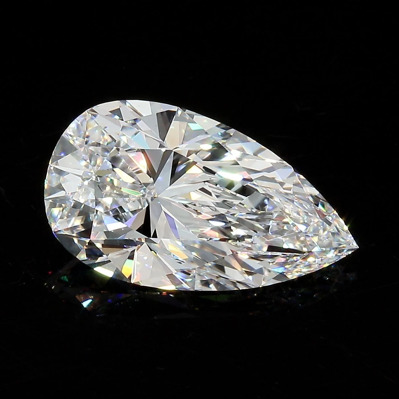 3.61 ct. D/IF Pear Diamond