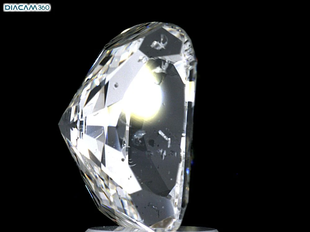 3.77 ct. J/SI2 Cushion Brilliant Diamond