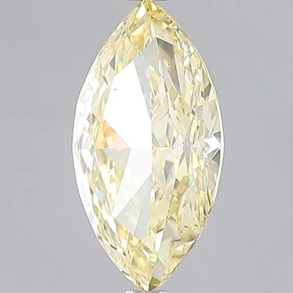 3.84 ct. Fancy Intense Yellow/VS1 Marquise Lab Grown Diamond