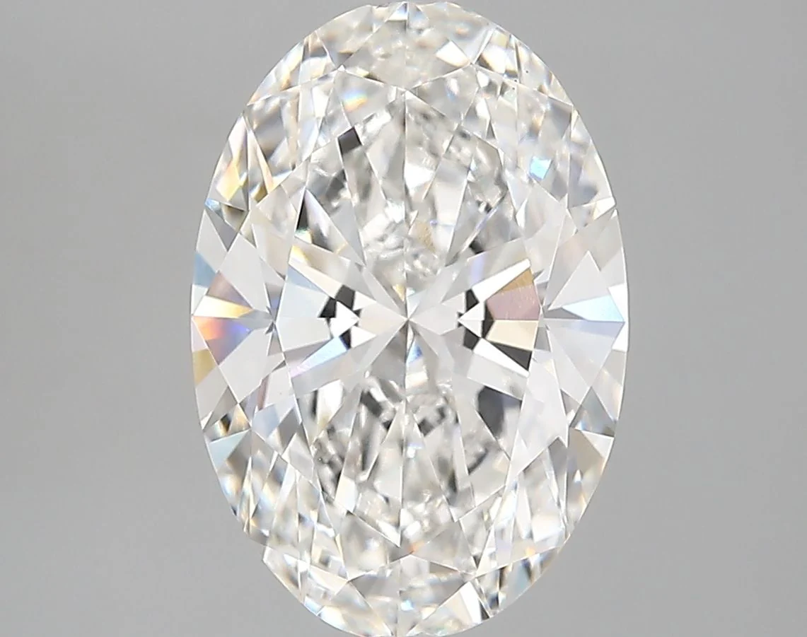 3.99 ct. F/VS1 Oval Lab Grown Diamond