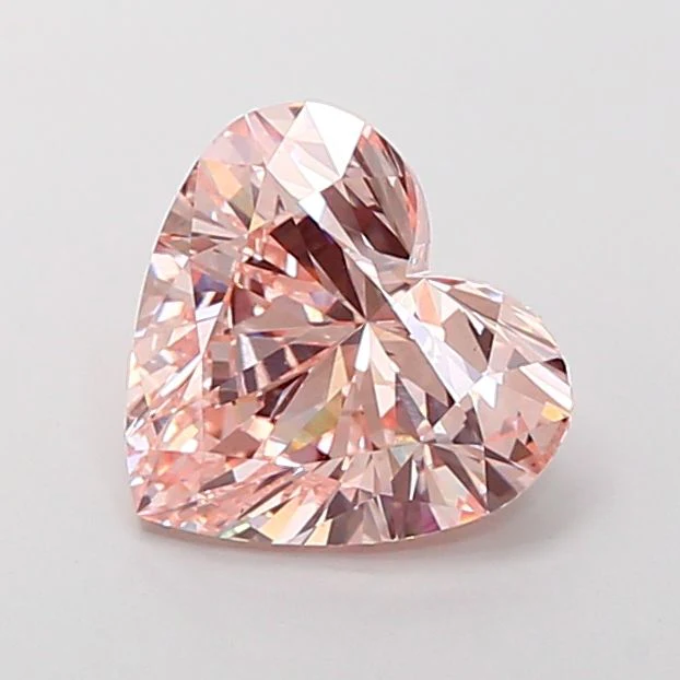 4.00 ct. Fancy Intense Pink/VS1 Heart Lab Grown Diamond