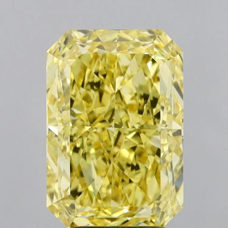 4.00 ct. Fancy Intense Yellow/VS1 Radiant Lab Grown Diamond