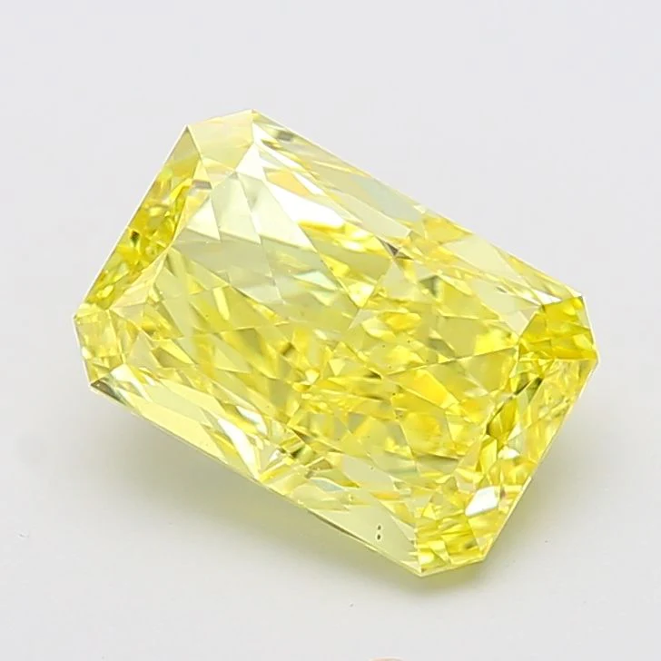 4.00 ct. Fancy Intense Yellow/VS1 Radiant Lab Grown Diamond