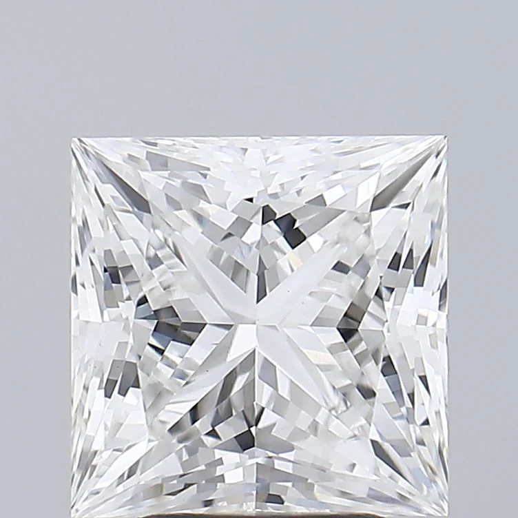 4.01 ct. E/VVS2 Princess Lab Grown Diamond