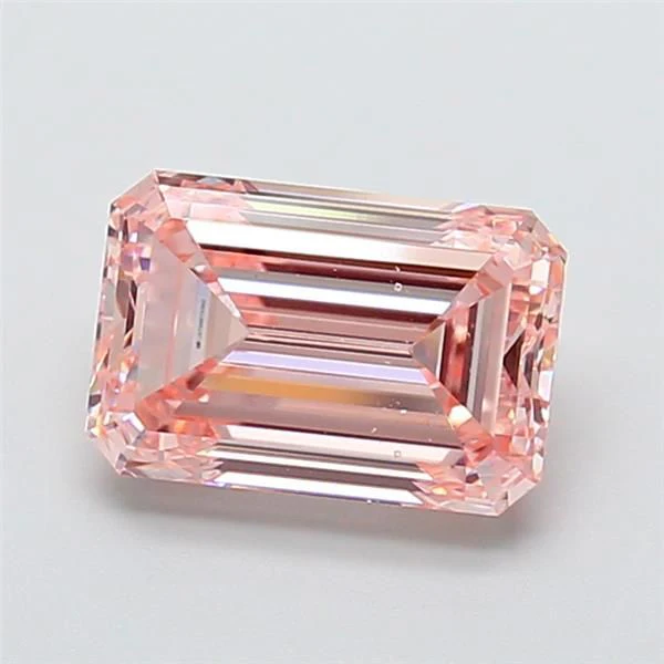 4.01 ct. Fancy Intense Pink/VS2 Emerald Lab Grown Diamond