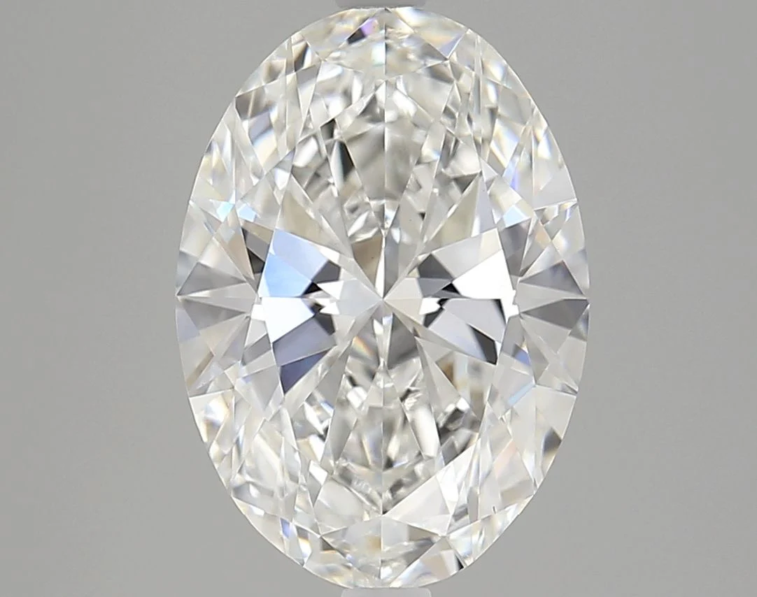 4.02 ct. F/VS1 Oval Lab Grown Diamond