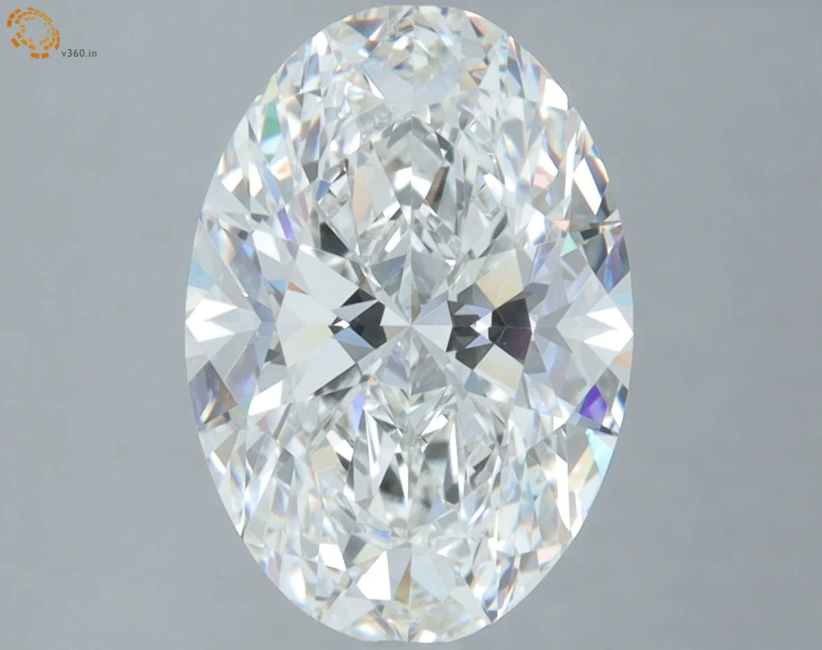 4.03 ct. F/VVS2 Oval Lab Grown Diamond