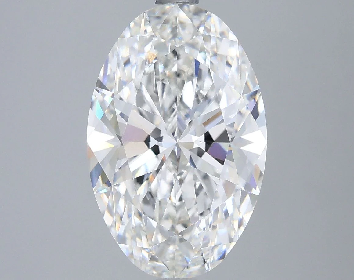 4.04 ct. F/VS1 Oval Lab Grown Diamond