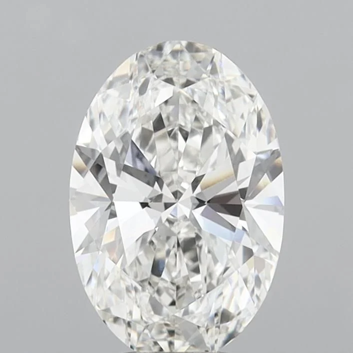 4.04 ct. F/VVS2 Oval Lab Grown Diamond