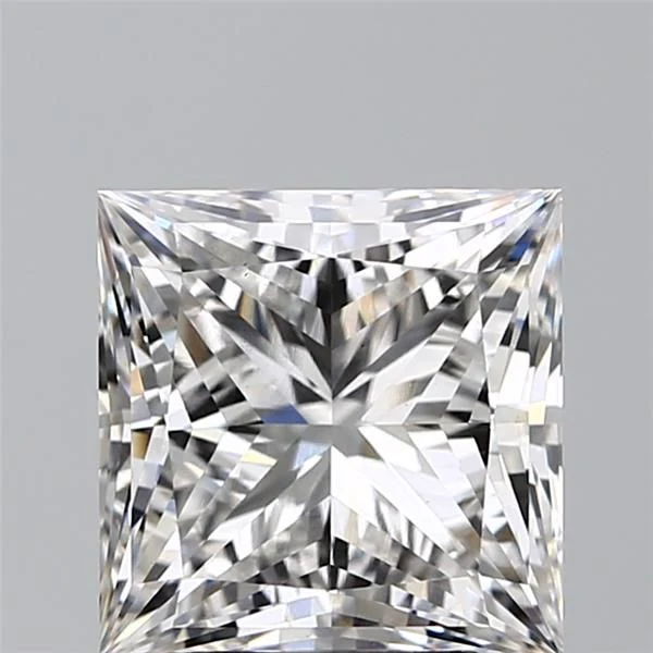 4.05 ct. F/VS1 Princess Lab Grown Diamond