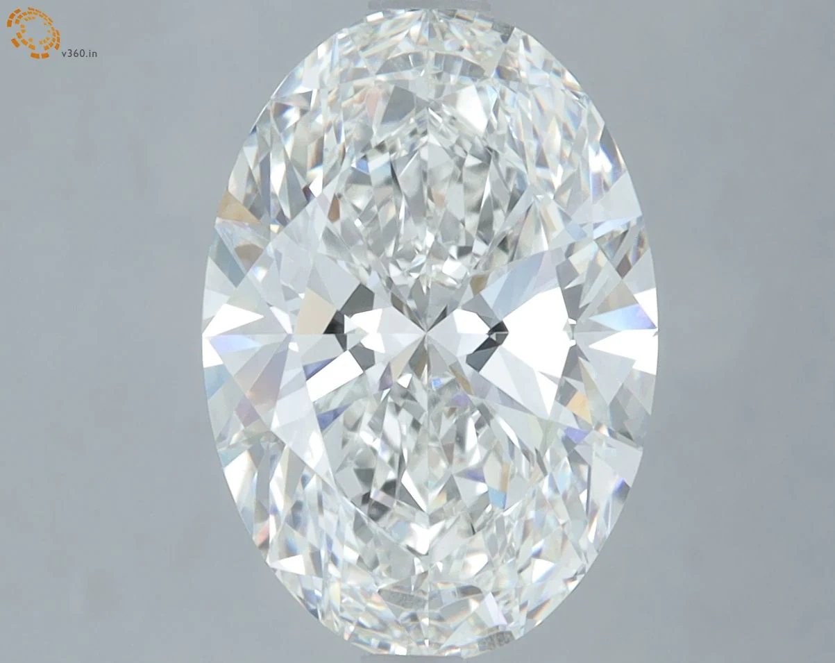 4.05 ct. F/VVS2 Oval Lab Grown Diamond