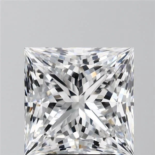 4.06 ct. D/VVS2 Princess Lab Grown Diamond
