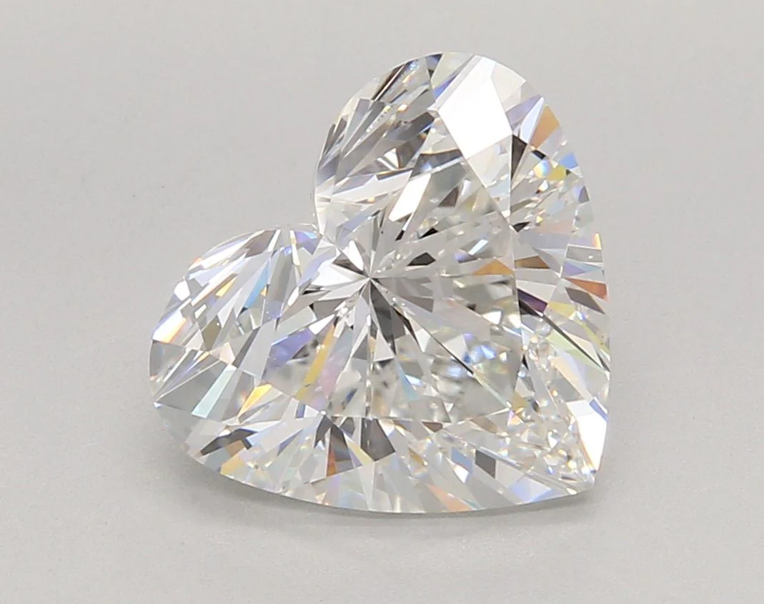 4.06 ct. E/VVS2 Heart Lab Grown Diamond