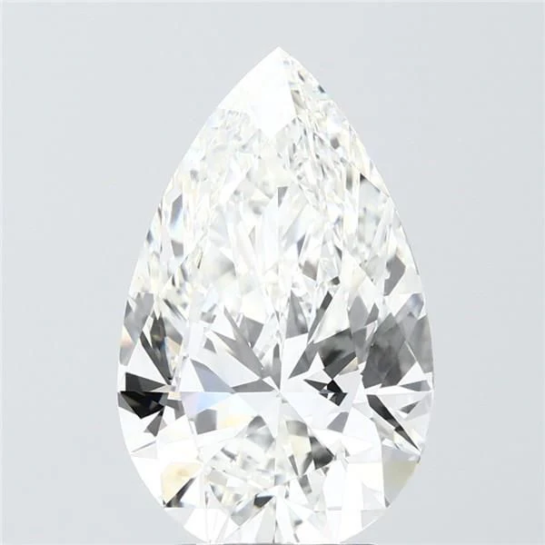 4.08 ct. F/VVS2 Pear Lab Grown Diamond