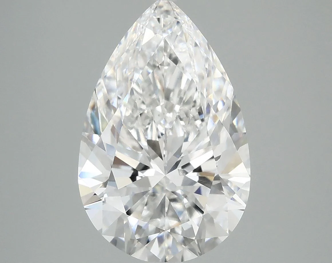 4.10 ct. E/VVS2 Pear Lab Grown Diamond