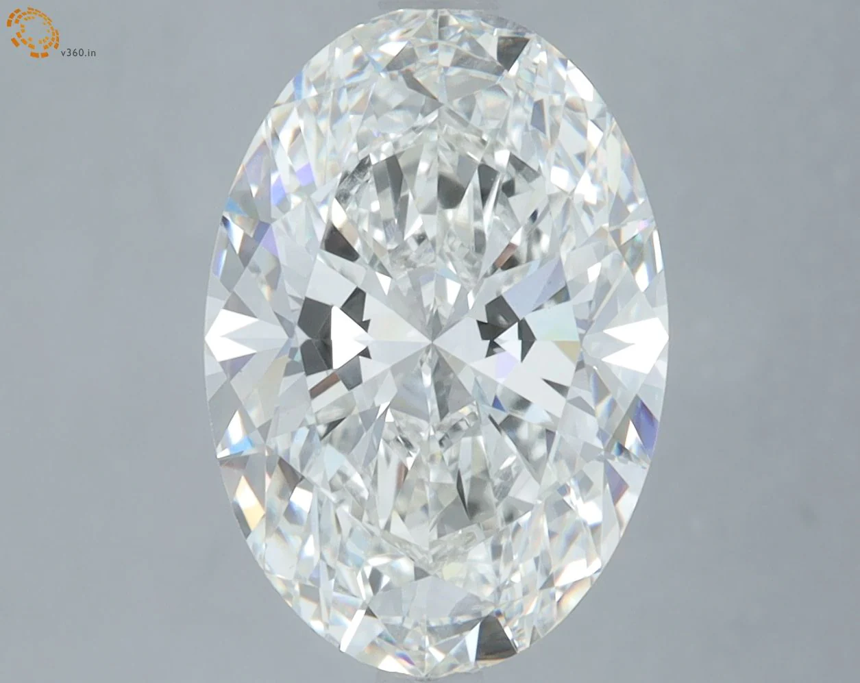 4.52 ct. F/VVS2 Oval Lab Grown Diamond