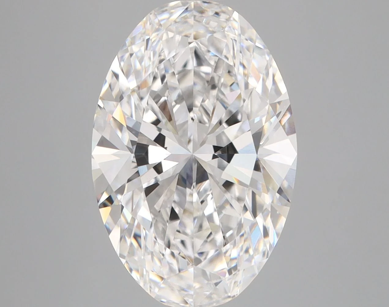 4.56 ct. D/VVS2 Oval Lab Grown Diamond