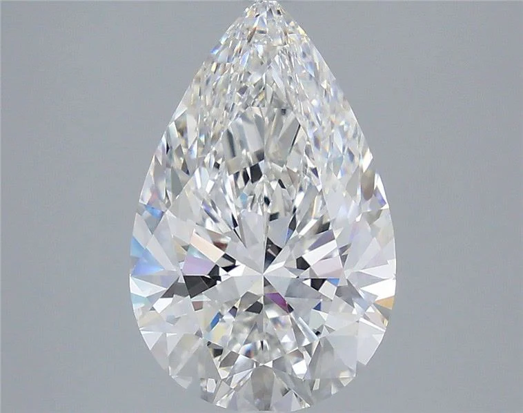 4.57 ct. E/VVS2 Pear Lab Grown Diamond