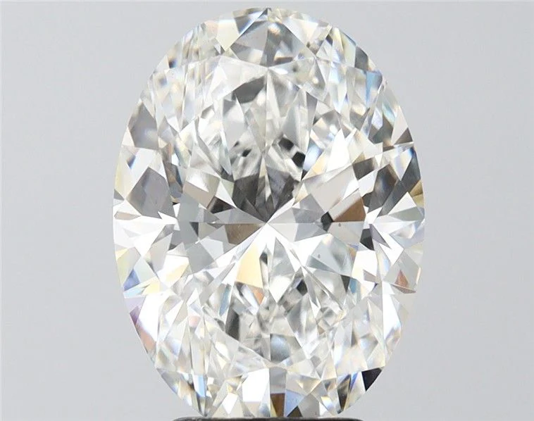 4.57 ct. F/VS1 Oval Lab Grown Diamond