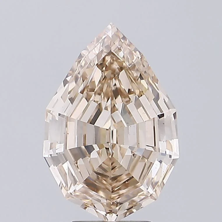 4.84 ct. Fancy Very Light Brown/VS2 Pear Lab Grown Diamond