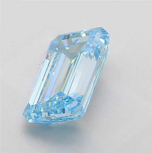 5.00 ct. Fancy Vivid Blue/VS1 Emerald Lab Grown Diamond