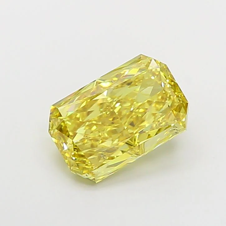 5.00 ct. Fancy Vivid Yellow/VS2 Radiant Lab Grown Diamond
