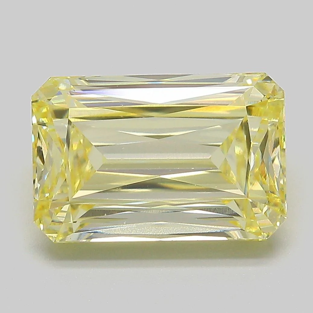 5.00 ct. Fancy Yellow/VS1 Radiant Lab Grown Diamond