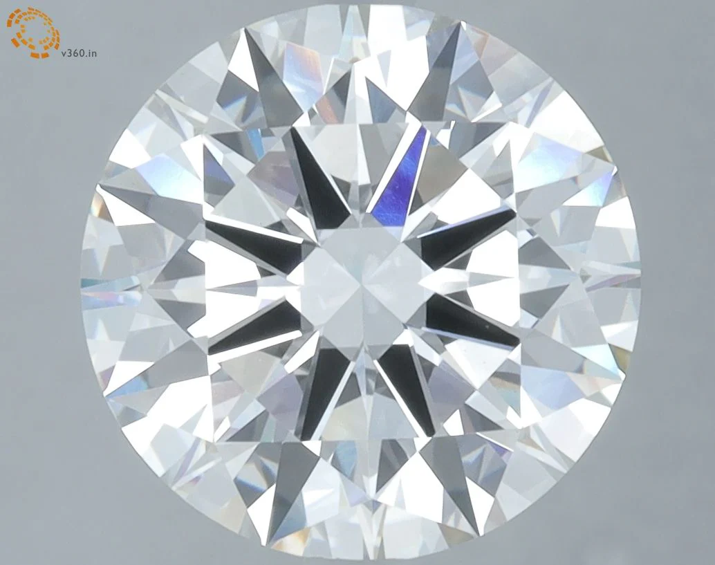 5.01 ct. E/VVS2 Round Lab Grown Diamond