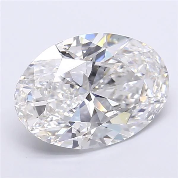 5.01 ct. F/VS1 Oval Lab Grown Diamond