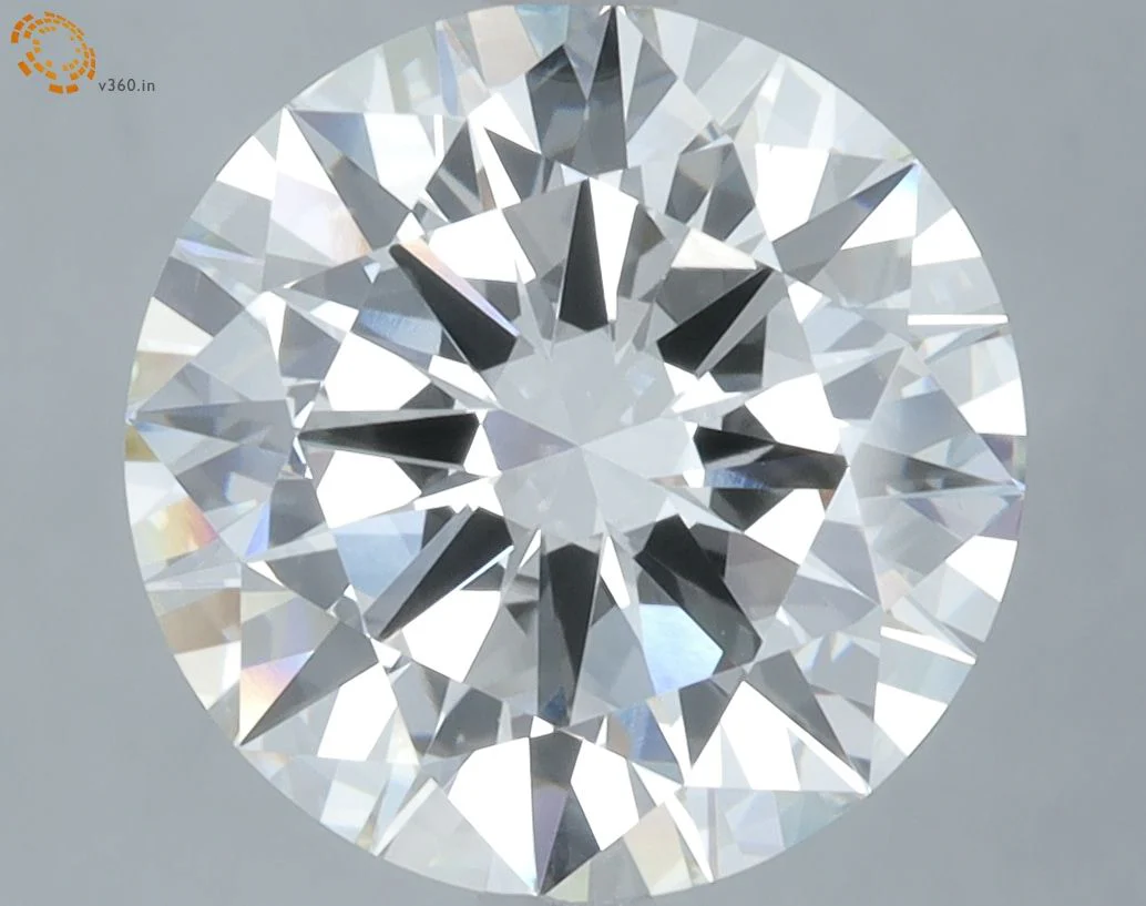 5.01 ct. F/VVS2 Round Lab Grown Diamond