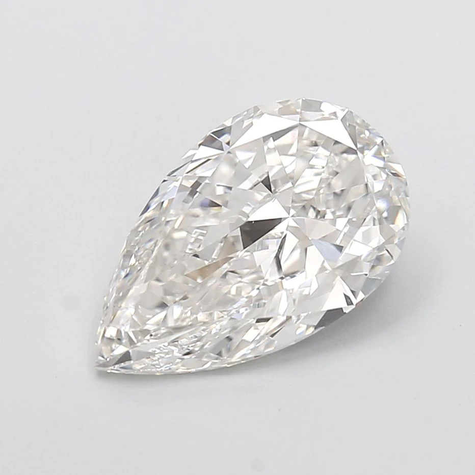 5.02 ct. E/VVS2 Pear Lab Grown Diamond