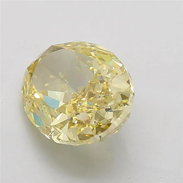 5.02 ct. Fancy Intense Yellow/VS1 Oval Lab Grown Diamond