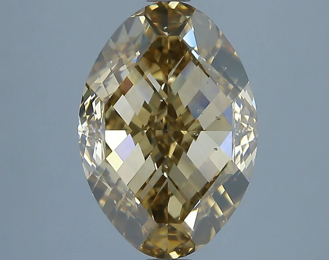 5.02 ct. Fancy Yellow/SI1 Oval Diamond